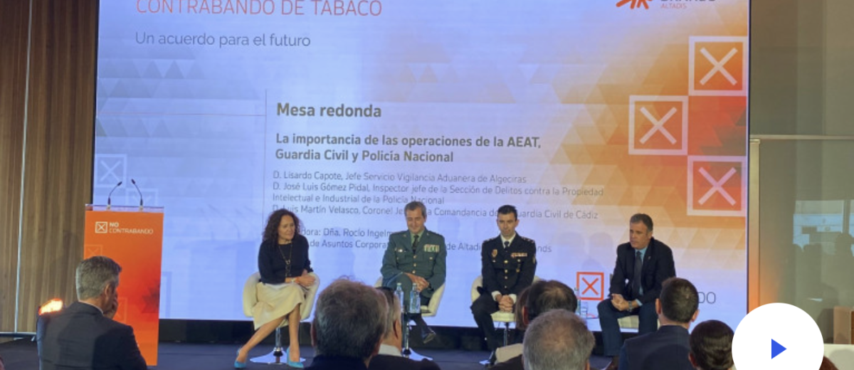Rocío Ingelmo Congreso frente al Contrabando
